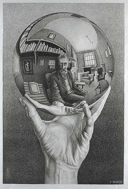 Hand with Reflecting Sphere