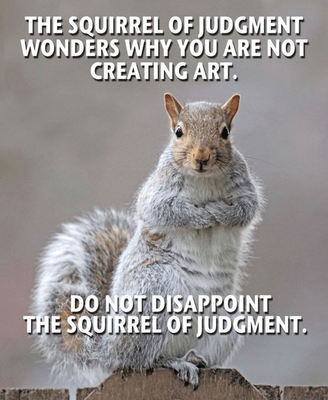 squirrel of judgment